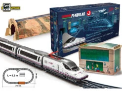 Tren Renfe Ave Con Encarrilador, Estación Y Túnel Pequetren 405 -Niños Juguetes Tienda 1999964140g02
