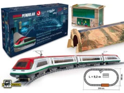 Tren Comboio Pendular Con Encarrilador, Estación Y Túnel Pequetren 406 -Niños Juguetes Tienda 1999964141g02