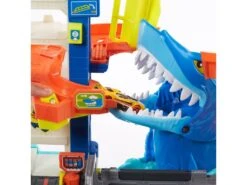 Hot Wheels City Mordisco Del Tiburón Mattel HDP06 11 Hot Wheels City Mordisco Del Tiburón Mattel HDP06 -Niños Juguetes Tienda 1999965762g04