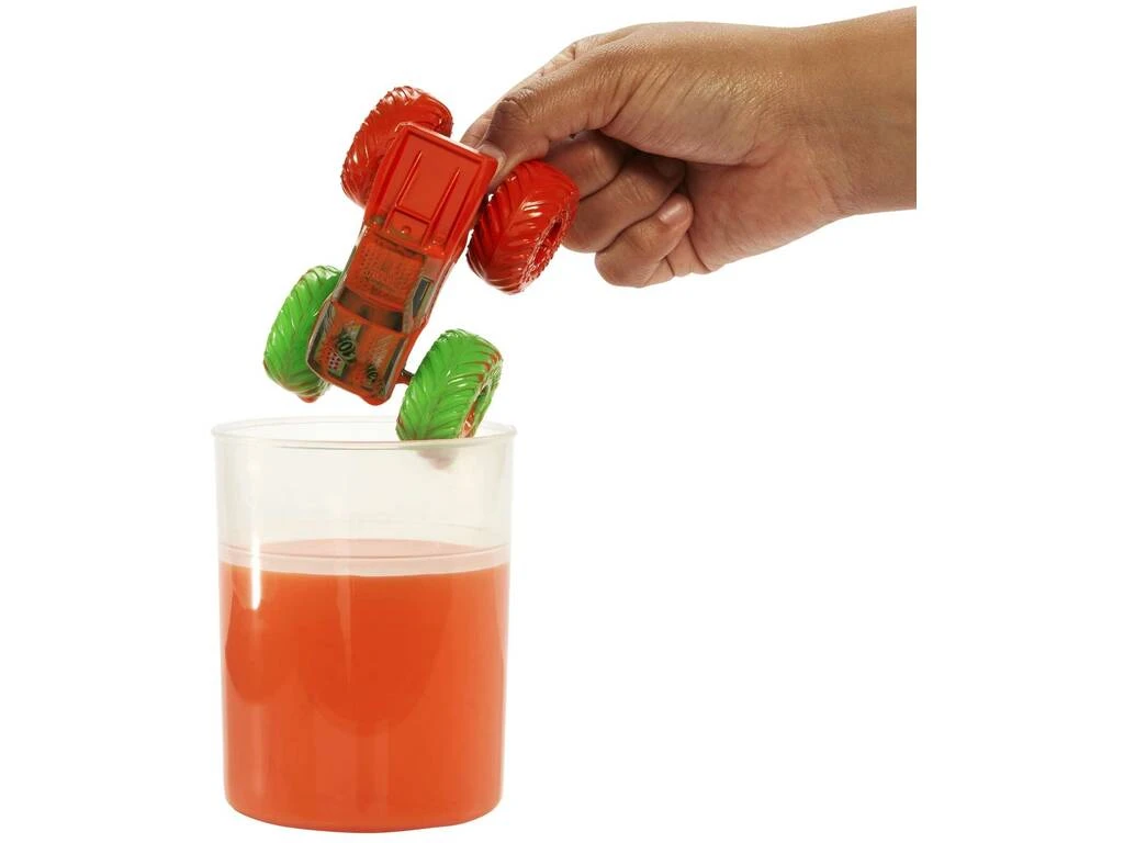 Hot Wheels Monster Trucks Color Reveal Mattel HJF39 4 Hot Wheels Monster Trucks Color Reveal Mattel HJF39 - Imagen 2