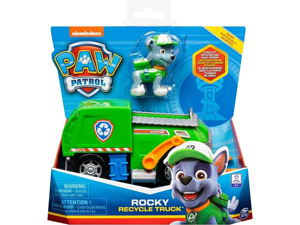 Patrulla Canina Vehículo Clásico Rocky Spin Master 6061804 3 Patrulla Canina Vehículo Clásico Rocky Spin Master 6061804 - Imagen 2