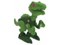 Camión Porta Velociraptor Verde Desmontable Con Taladro -Niños Juguetes Tienda 1999967626g02