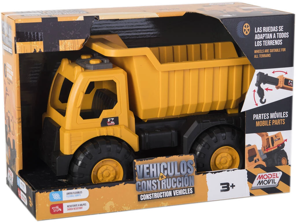 Vehículo De Construcción Camión Volquete 4 Vehículo De Construcción Camión Volquete - Imagen 2