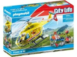 Playmobil City Life Helicoptero De Rescate 71203