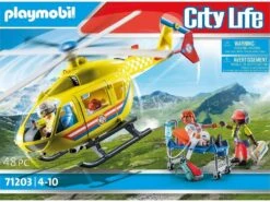 Playmobil City Life Helicoptero De Rescate 71203 -Niños Juguetes Tienda 1999968564g03
