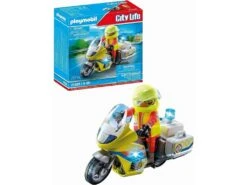 Playmobil City Life Moto De Emergencias Con Luz Intermitente 71205 14 Playmobil City Life Moto De Emergencias Con Luz Intermitente 71205 -Niños Juguetes Tienda 1999968566g05