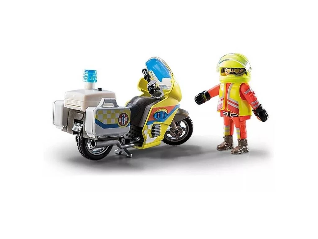 Playmobil City Life Moto De Emergencias Con Luz Intermitente 71205 9 Playmobil City Life Moto De Emergencias Con Luz Intermitente 71205 - Imagen 7
