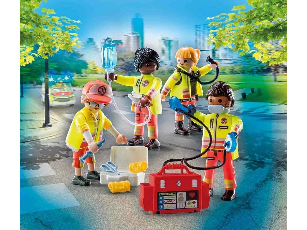 Playmobil City Life Equipo De Rescate 71244 5 Playmobil City Life Equipo De Rescate 71244 - Imagen 3