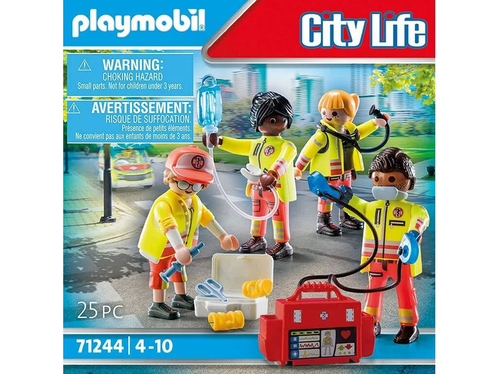 Playmobil City Life Equipo De Rescate 71244 6 Playmobil City Life Equipo De Rescate 71244 - Imagen 4