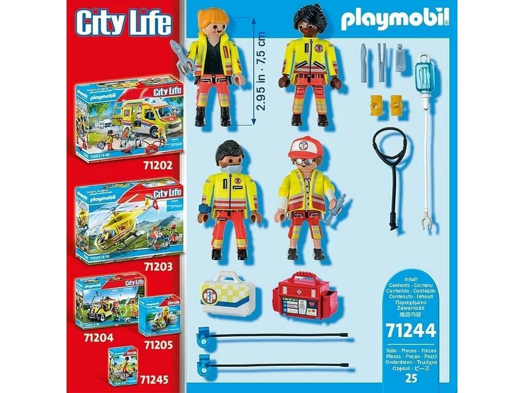 Playmobil City Life Equipo De Rescate 71244 7 Playmobil City Life Equipo De Rescate 71244 - Imagen 5