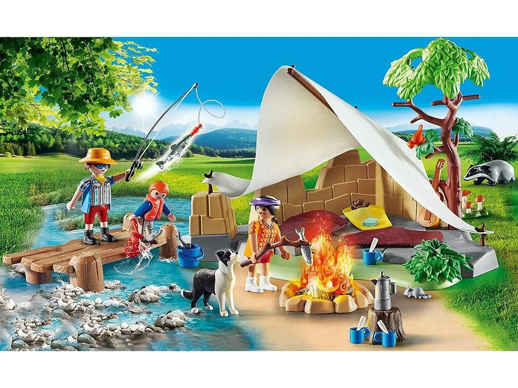 Playmobil Family Fun Familia De Acampada 70743 4 Playmobil Family Fun Familia De Acampada 70743 - Imagen 2