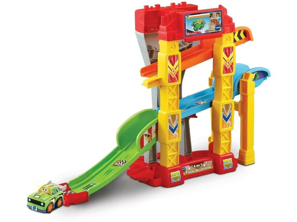 Tut Tut Bólidos 4 En 1 Pista De Carreras + Simón El Coche De Competición Vtech 556522 3 Tut Tut Bólidos 4 En 1 Pista De Carreras + Simón El Coche De Competición Vtech 556522