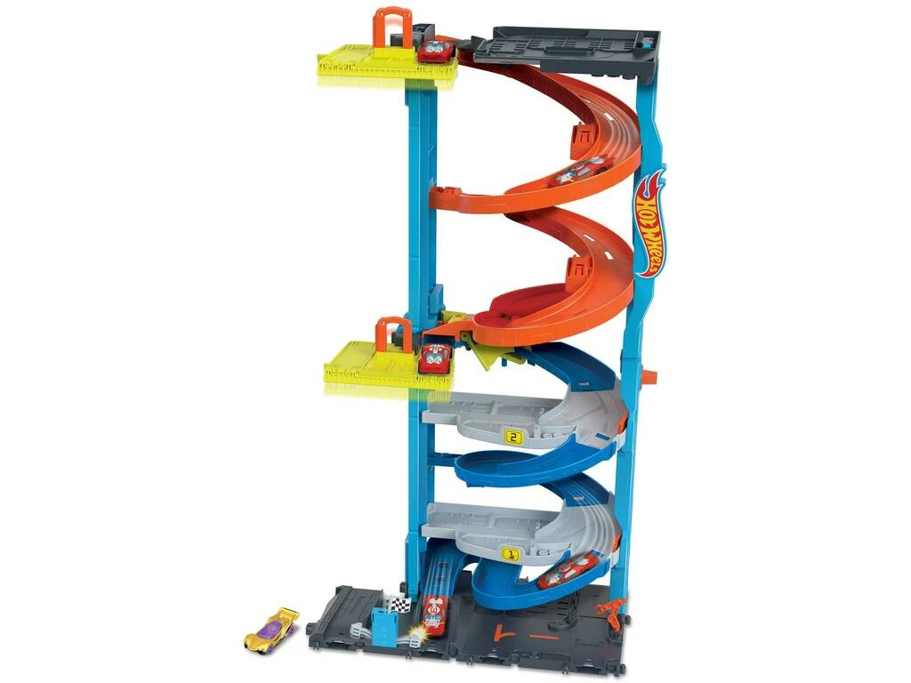Hot Wheels City Torre De Carreras Transformable Mattel HKX43 4 Hot Wheels City Torre De Carreras Transformable Mattel HKX43 - Imagen 2