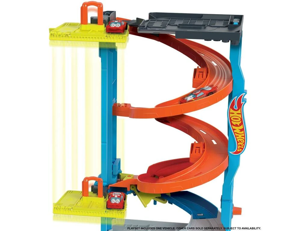 Hot Wheels City Torre De Carreras Transformable Mattel HKX43 6 Hot Wheels City Torre De Carreras Transformable Mattel HKX43 - Imagen 4