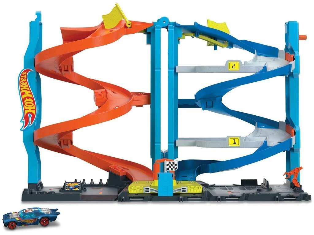 Hot Wheels City Torre De Carreras Transformable Mattel HKX43 7 Hot Wheels City Torre De Carreras Transformable Mattel HKX43 - Imagen 5