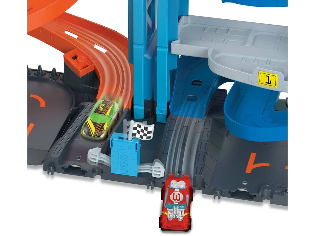 Hot Wheels City Torre De Carreras Transformable Mattel HKX43 8 Hot Wheels City Torre De Carreras Transformable Mattel HKX43 - Imagen 6