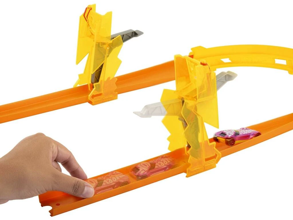 Hot Wheels Track Builder Pack Turbo Relámpago Mattel HMC03 6 Hot Wheels Track Builder Pack Turbo Relámpago Mattel HMC03 - Imagen 4