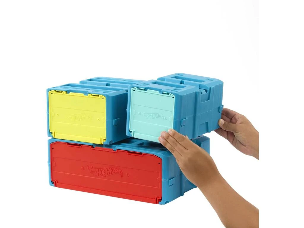 Hot Wheels Track Builder Acrobacias De Fuego Mattel HMC04 6 Hot Wheels Track Builder Acrobacias De Fuego Mattel HMC04 - Imagen 4