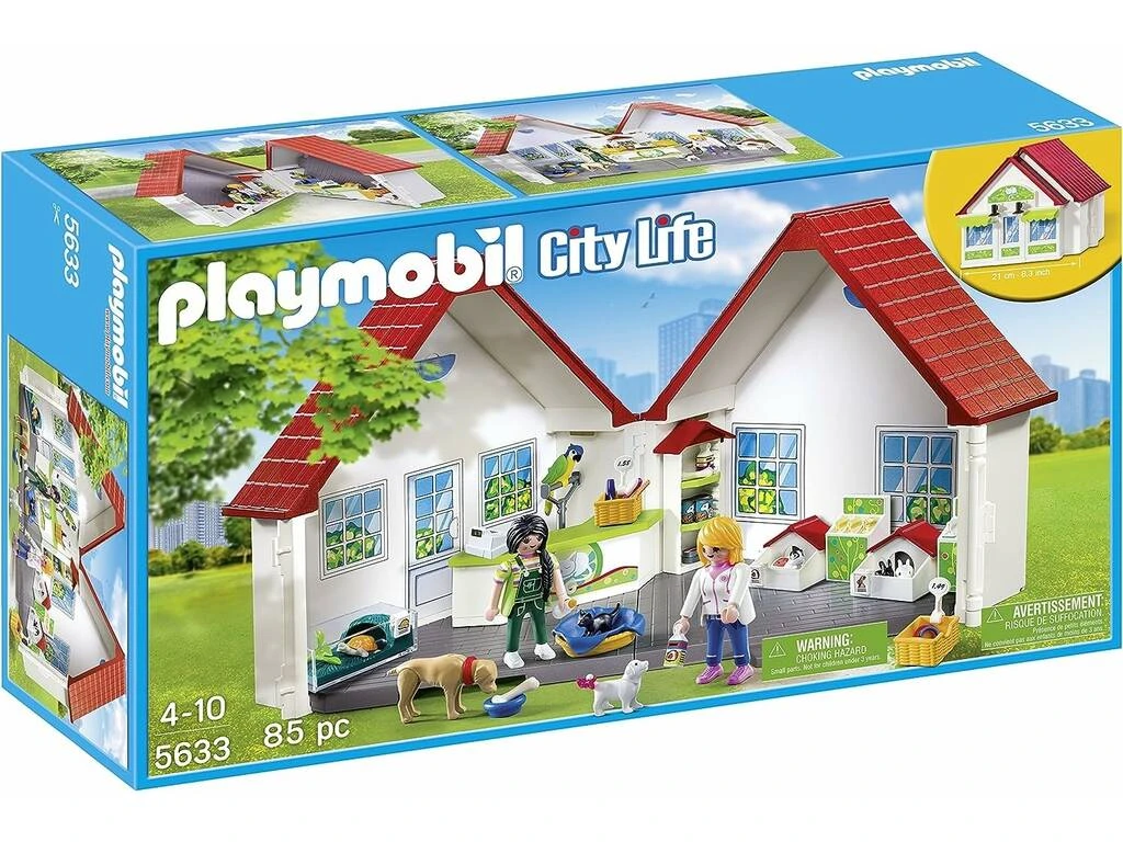 Playmobil City Life Tienda De Mascotas Maletín De Ploymobil 5633 3 Playmobil City Life Tienda De Mascotas Maletín De Ploymobil 5633