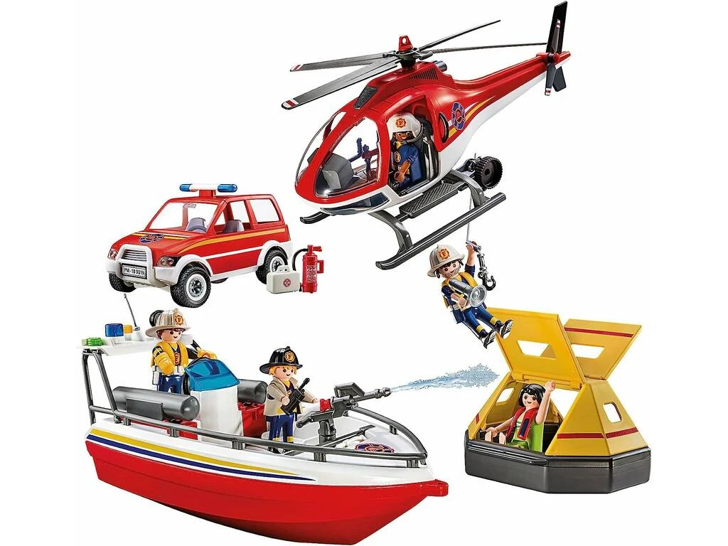 Playmobil Rescate De Incendios De Playmobil 9319 4 Playmobil Rescate De Incendios De Playmobil 9319 - Imagen 2