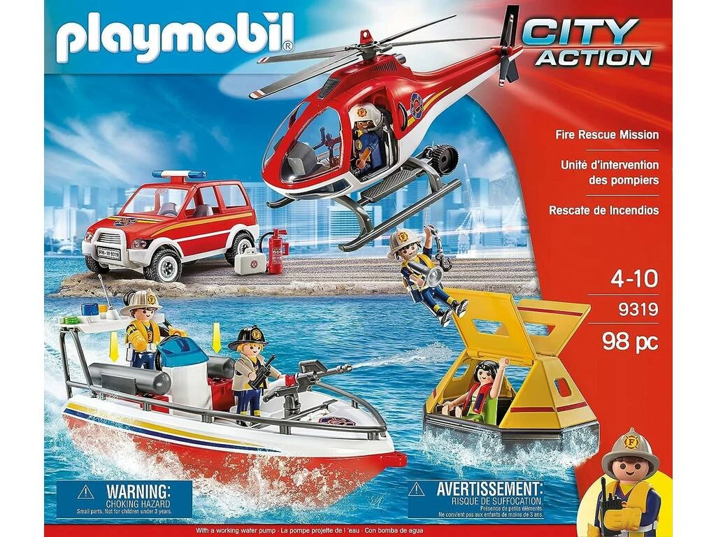 Playmobil Rescate De Incendios De Playmobil 9319 9 Playmobil Rescate De Incendios De Playmobil 9319 - Imagen 7