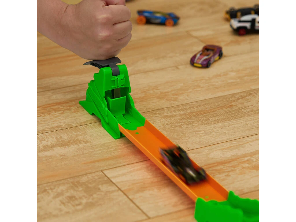 Hot Wheels Track Builder Pack Supersalto Tóxico Mattel HKX47 4 Hot Wheels Track Builder Pack Supersalto Tóxico Mattel HKX47 - Imagen 2