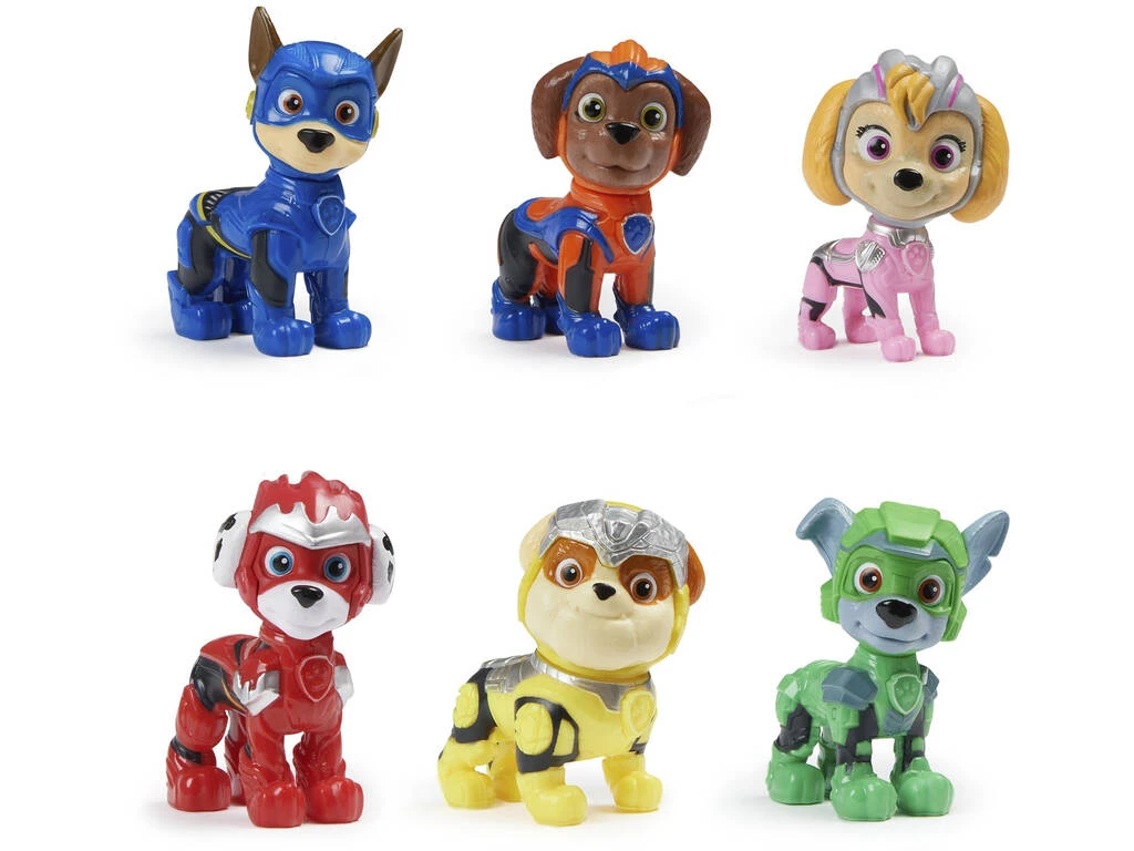Patrulla Canina Mighty Movie Pack 6 Figuras De Spin Master 6067029 4 Patrulla Canina Mighty Movie Pack 6 Figuras De Spin Master 6067029 - Imagen 2