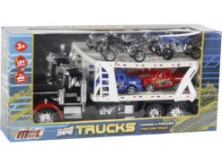 Vehículo Camión Portacoches Surtido Con 2 Camionetas Y 2 Quad 47x17x12cm 12 Vehículo Camión Portacoches Surtido Con 2 Camionetas Y 2 Quad 47x17x12cm -Niños Juguetes Tienda 21550g03