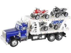 Vehículo Camión Portacoches Surtido Con 2 Camionetas Y 2 Quad 47x17x12cm 14 Vehículo Camión Portacoches Surtido Con 2 Camionetas Y 2 Quad 47x17x12cm -Niños Juguetes Tienda 21550g05