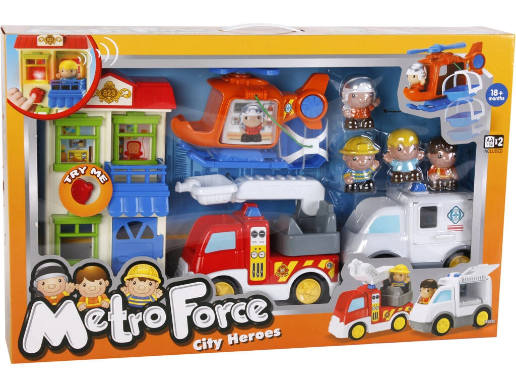 Playset Rescate City Heroes 4 Playset Rescate City Heroes - Imagen 2